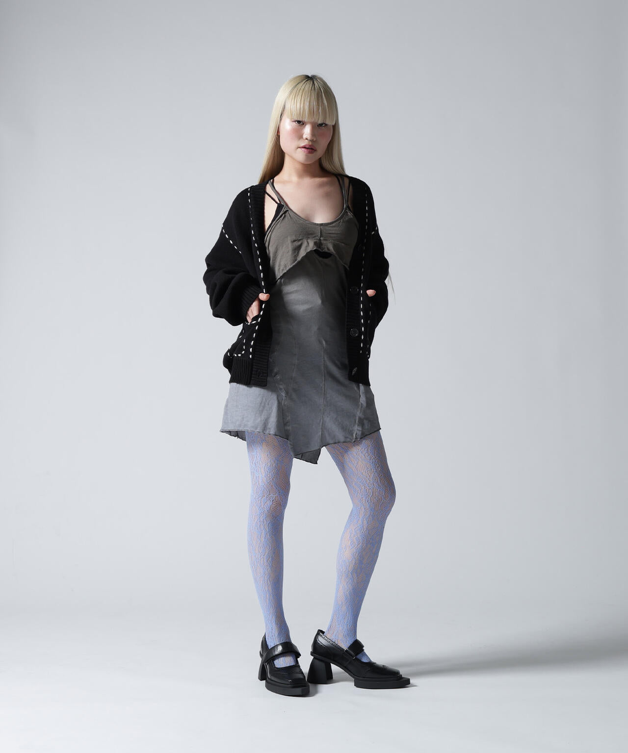 FR(13)NDS/フレンズ/STITCH KNIT CARDIGAN