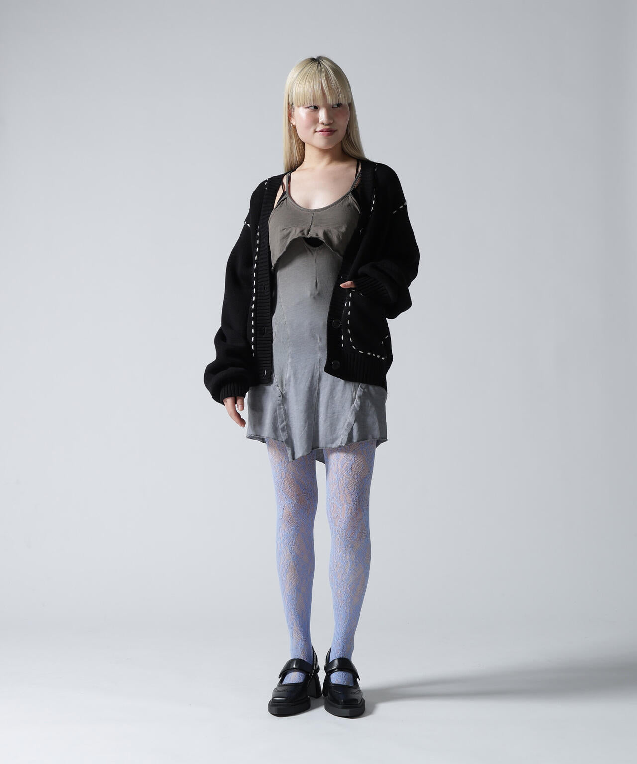FR(13)NDS/フレンズ/STITCH KNIT CARDIGAN