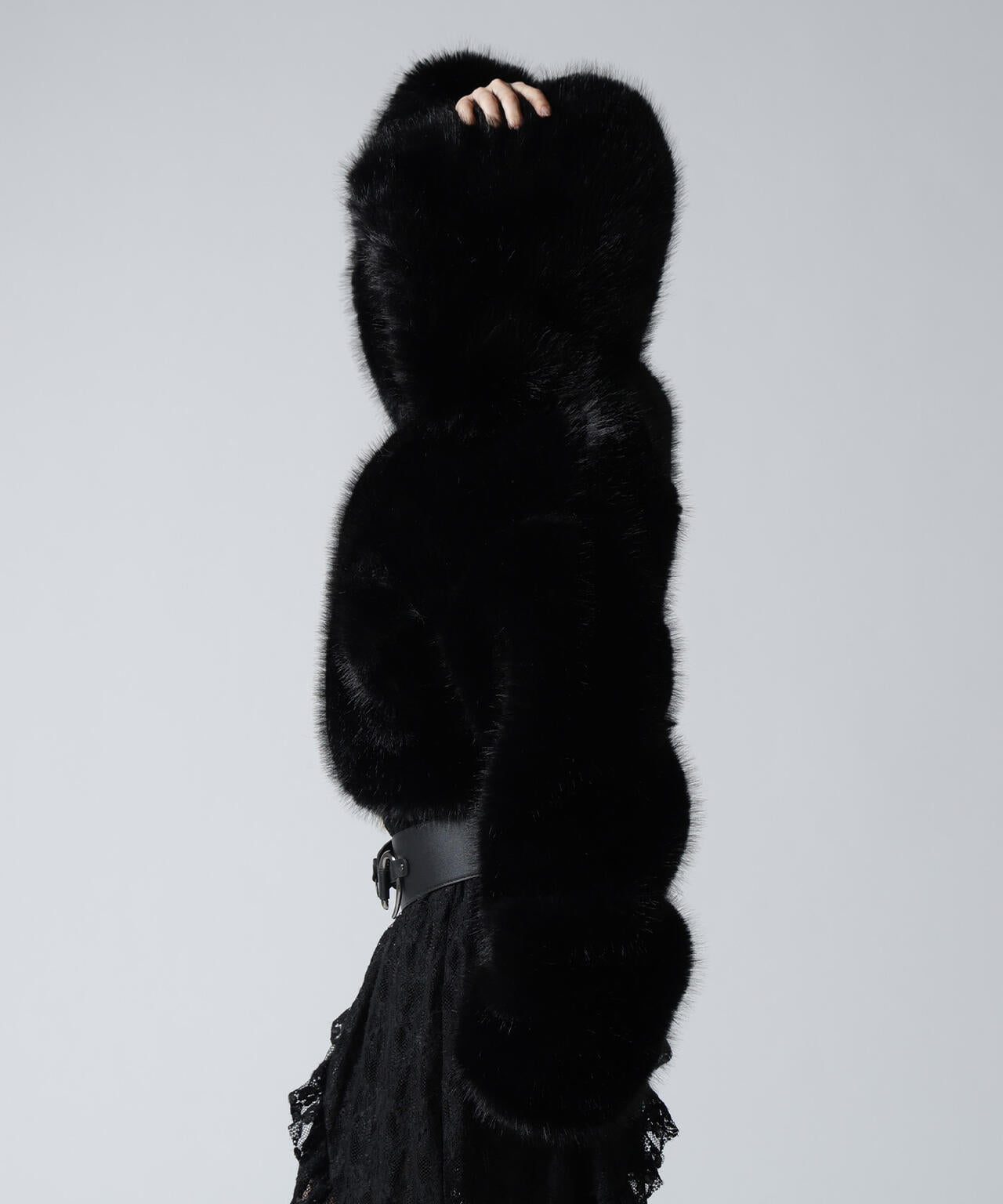 FR(13)NDS/フレンズ/ECO FUR HOOD BZ