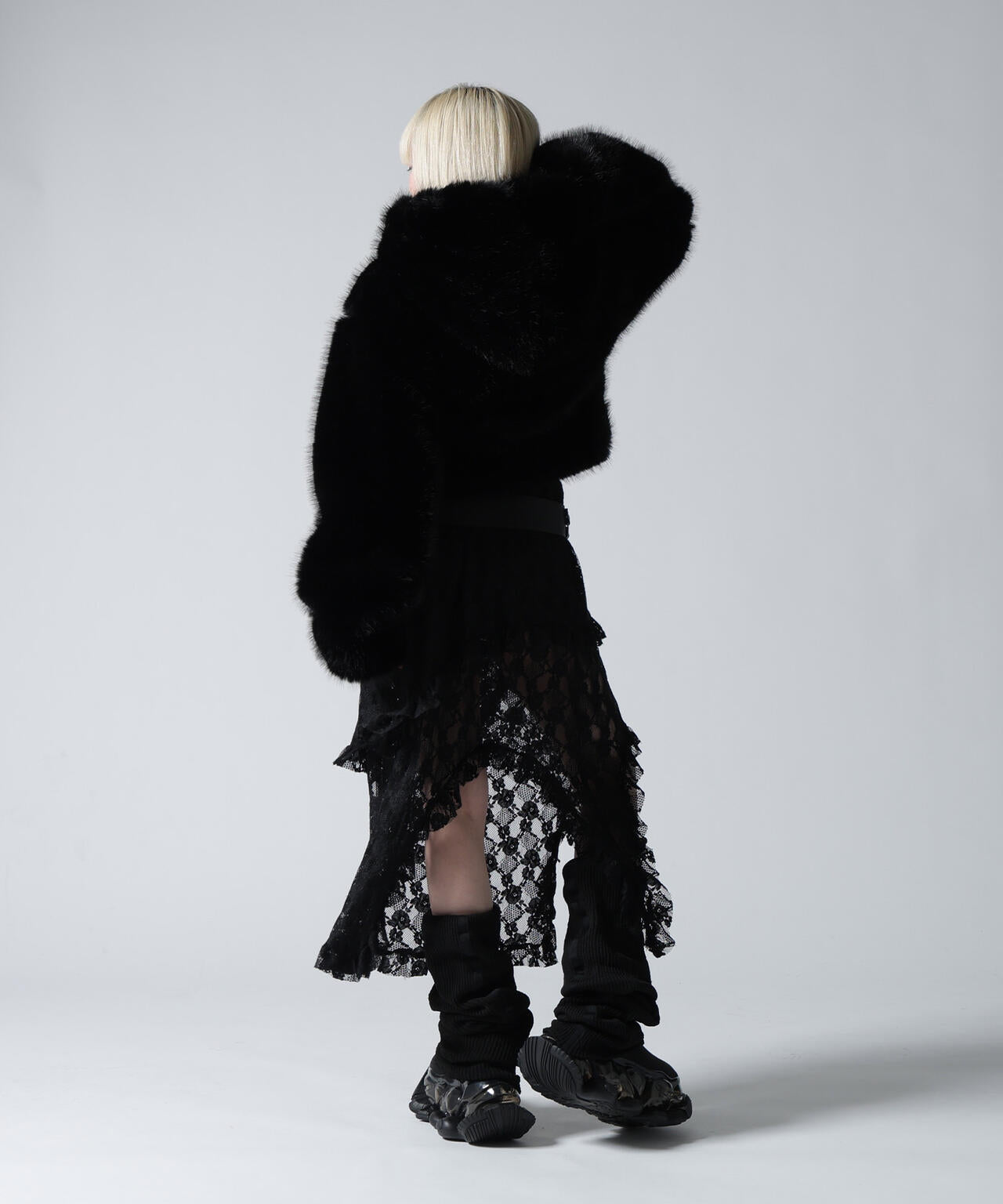 FR(13)NDS/フレンズ/ECO FUR HOOD BZ