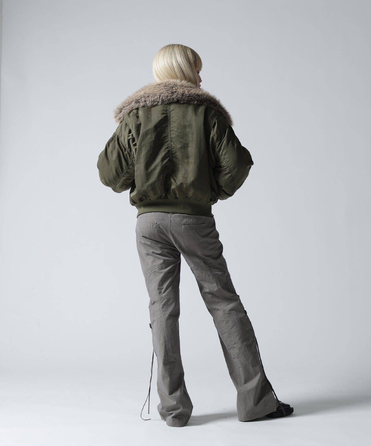 FR(13)NDS/フレンズ/REVERSIBLE FUR NYLON BLOUSON