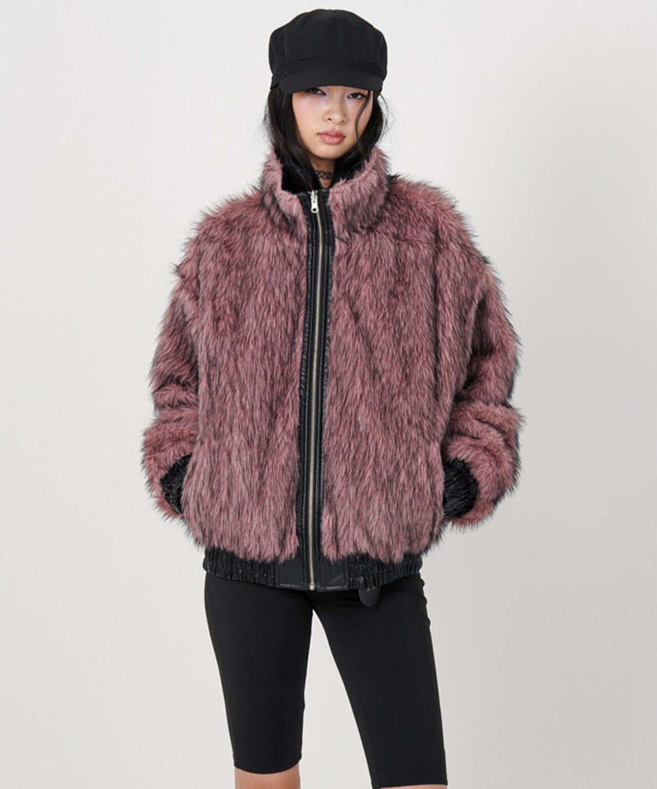 MITSUKI/ミツキ/FAUX LEATHER REVERSIBLE BLOUSON | ROYAL FLASH