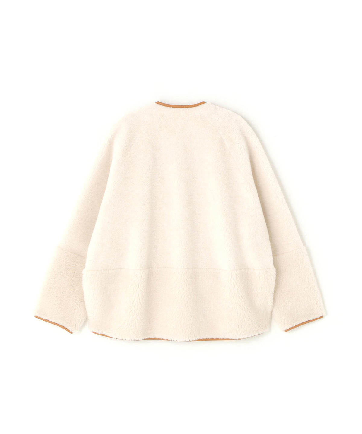 リバーシブルボアＶネックコート