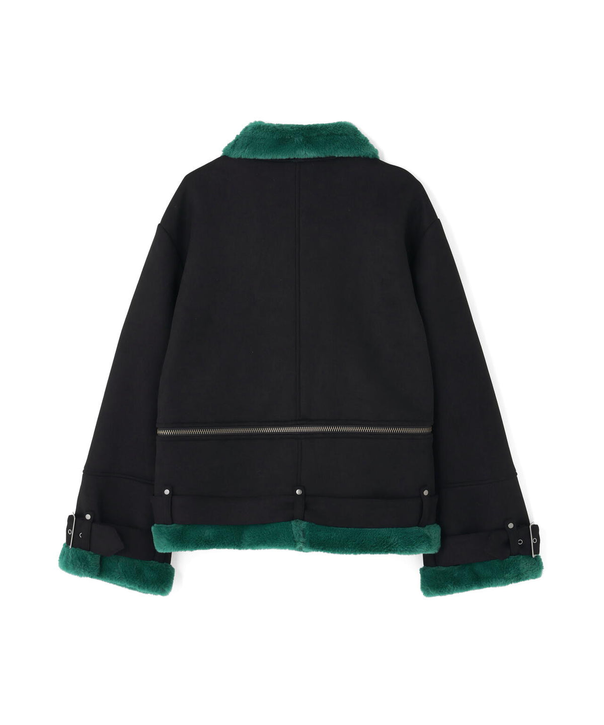 MITSUKI/ミツキ/2WAY FAUX SHEARLING JACKET