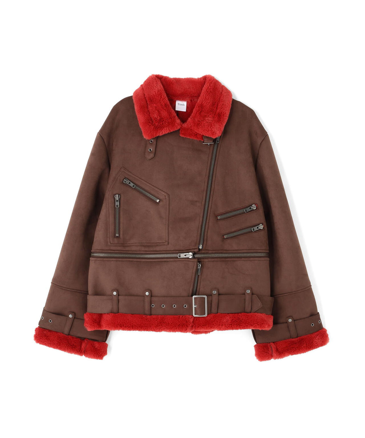 MITSUKI/ミツキ/2WAY FAUX SHEARLING JACKET