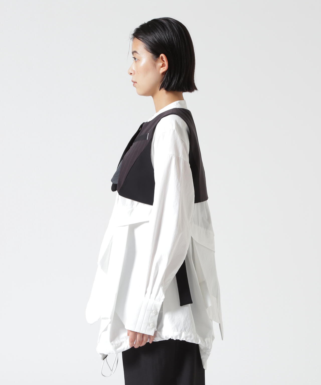UN3D./アンスリード/ASYMMETRY MIX VEST | ROYAL FLASH（ロイヤル