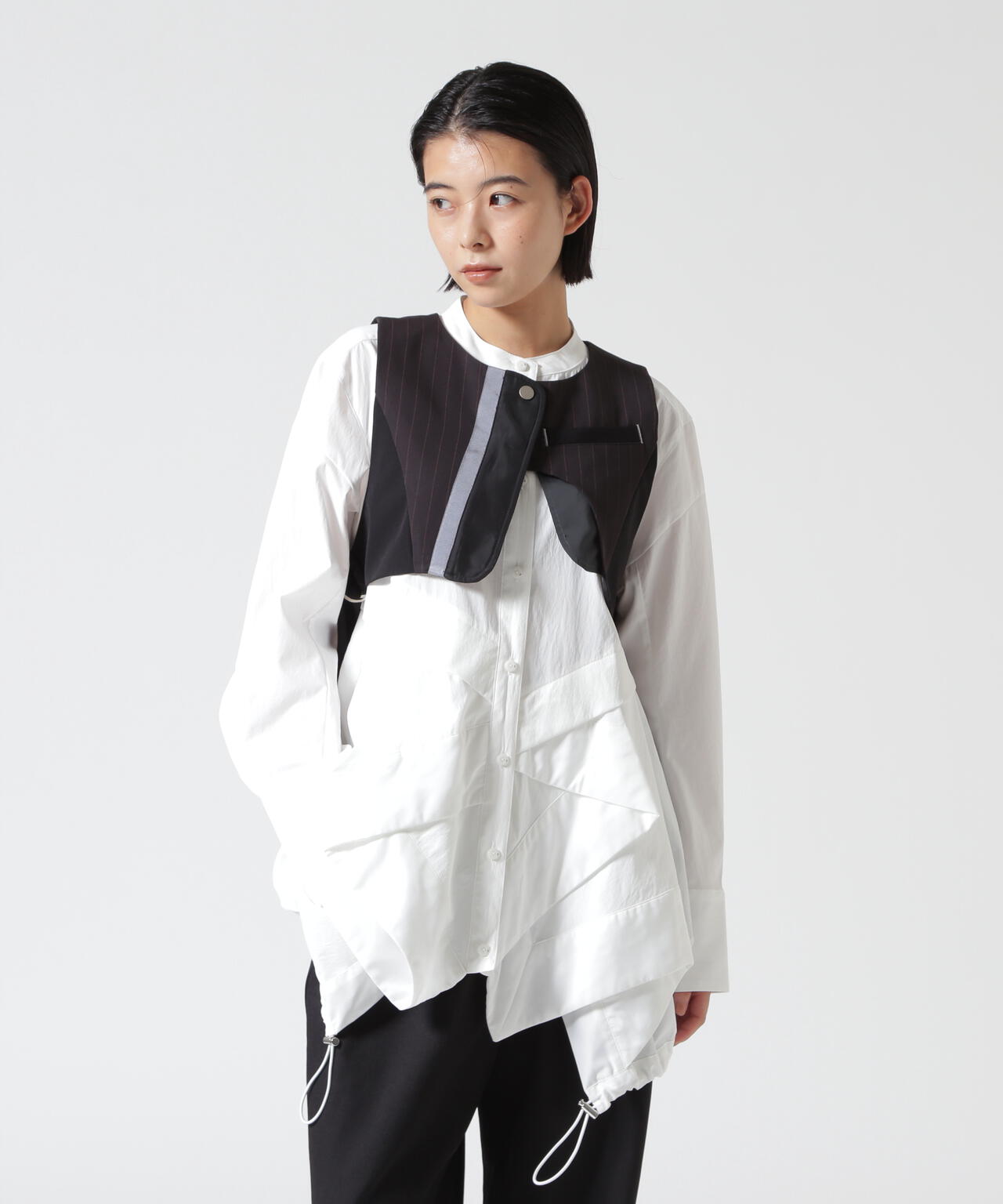 UN3D./アンスリード/ASYMMETRY MIX VEST | ROYAL FLASH（ロイヤル