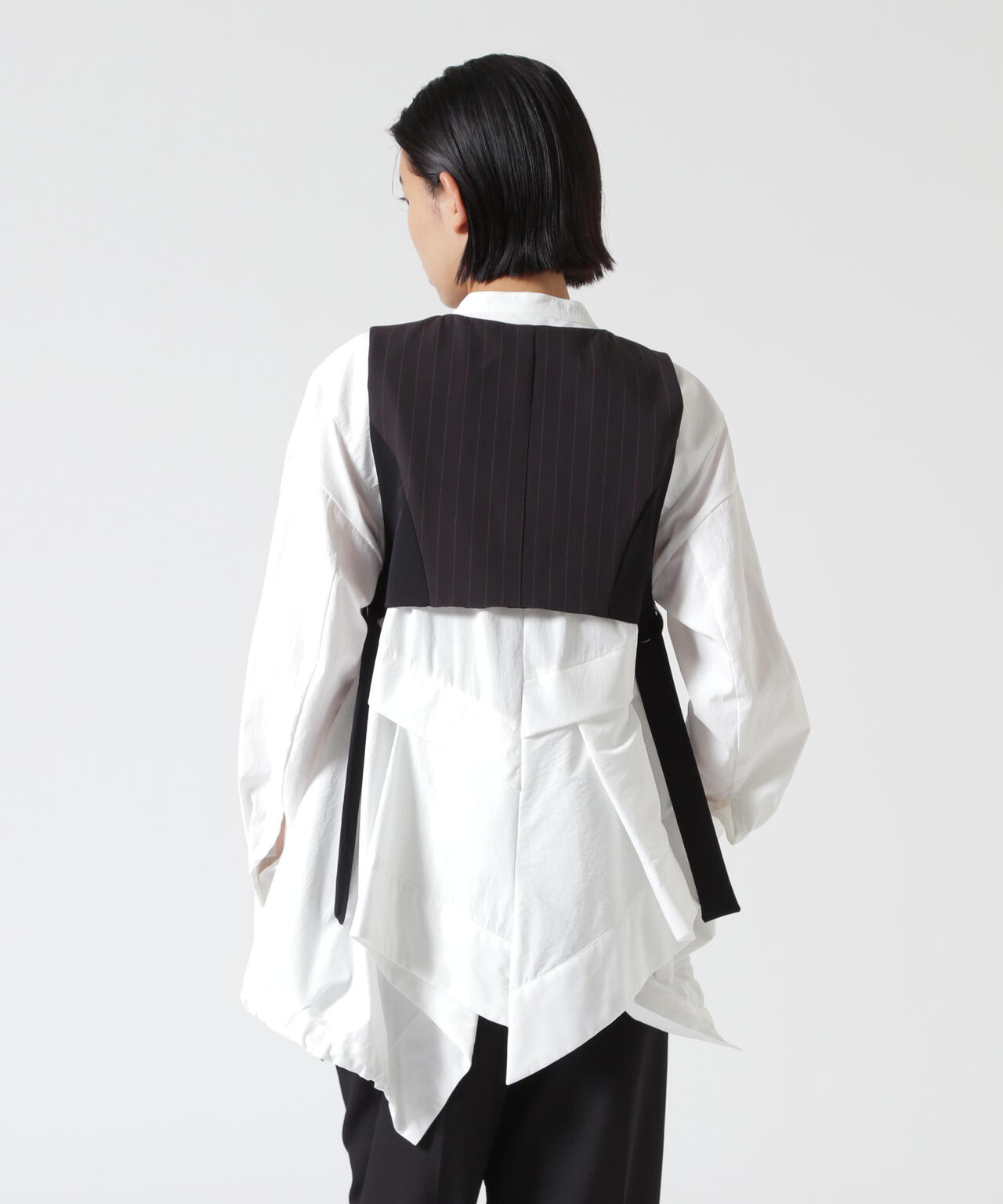UN3D./アンスリード/ASYMMETRY MIX VEST | ROYAL FLASH（ロイヤル