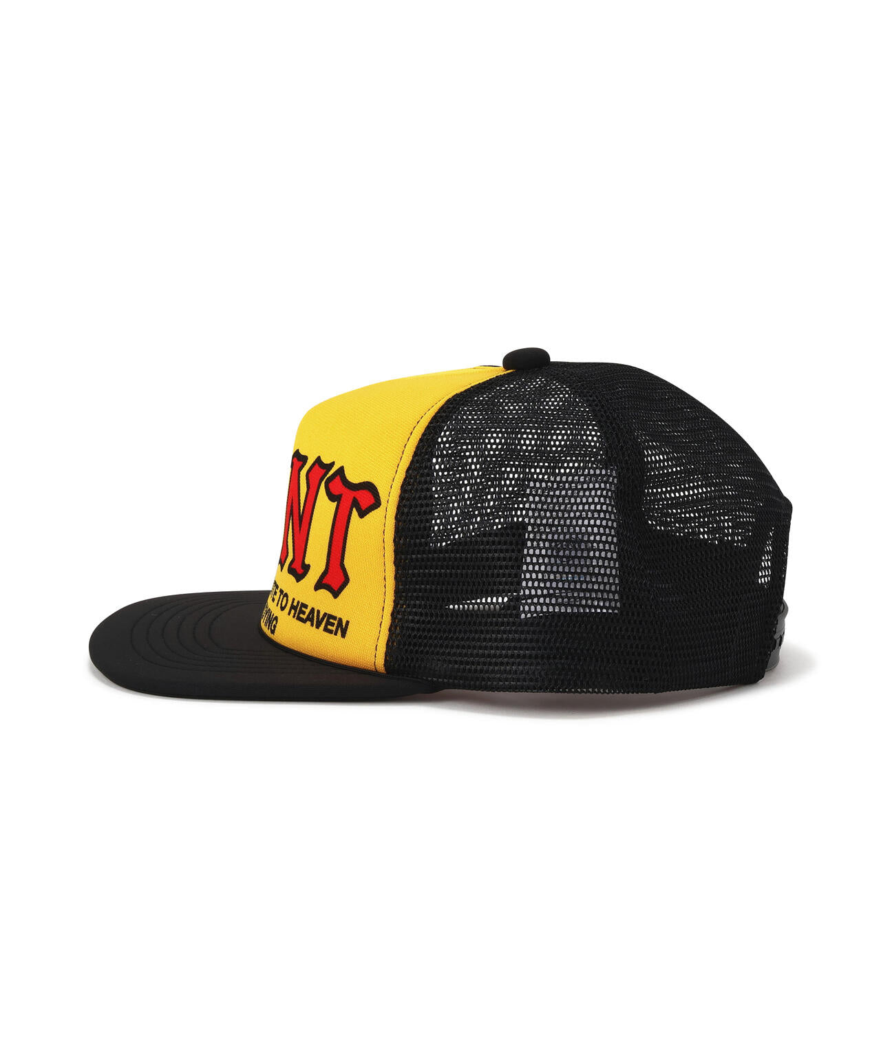 SAINT MICHAEL/セントマイケル/MESH CAP/SAINT/YELLOW+BLACK | ROYAL