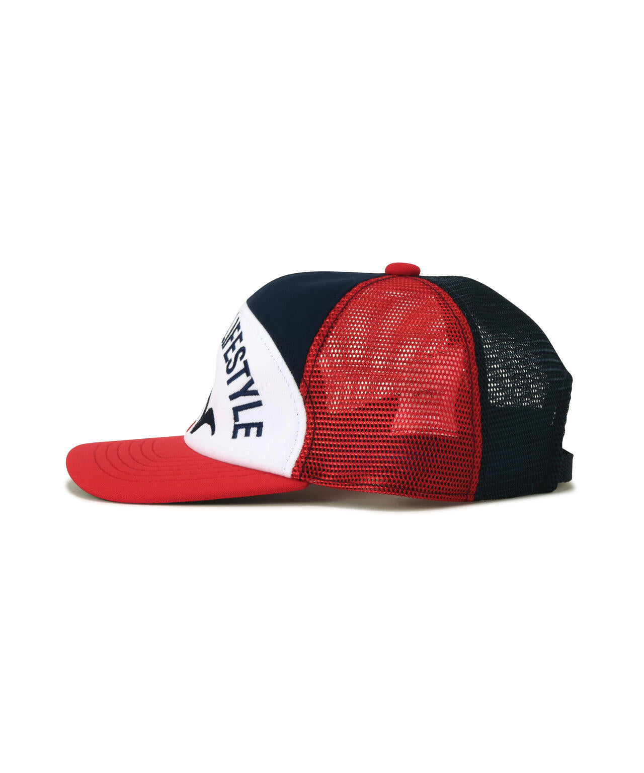 SAINT MICHAEL/セントマイケル/MESH CAP/LIFE STYLE/NAVY+RED | ROYAL