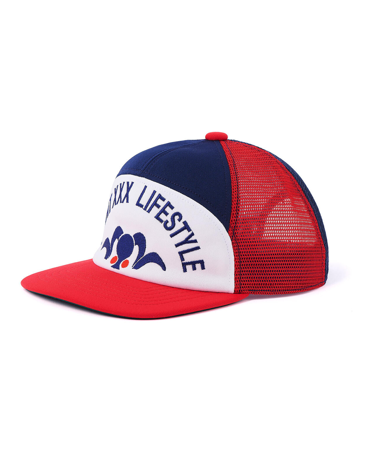 SAINT MICHAEL/セントマイケル/MESH CAP/LIFE STYLE/NAVY+RED | ROYAL