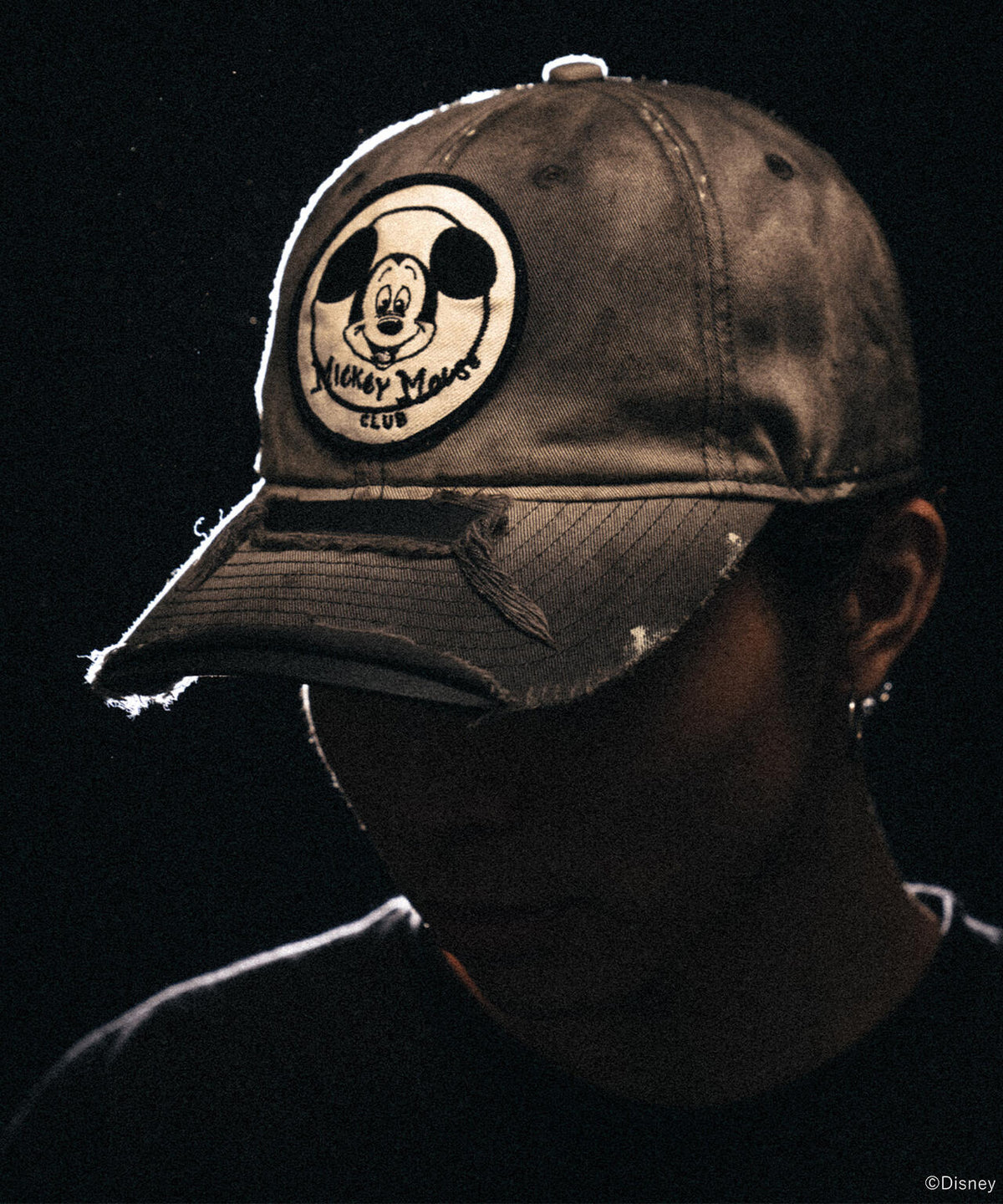 SAINT MICHAEL/セントマイケル/DSNY_CAP/MICKEY/BLACK