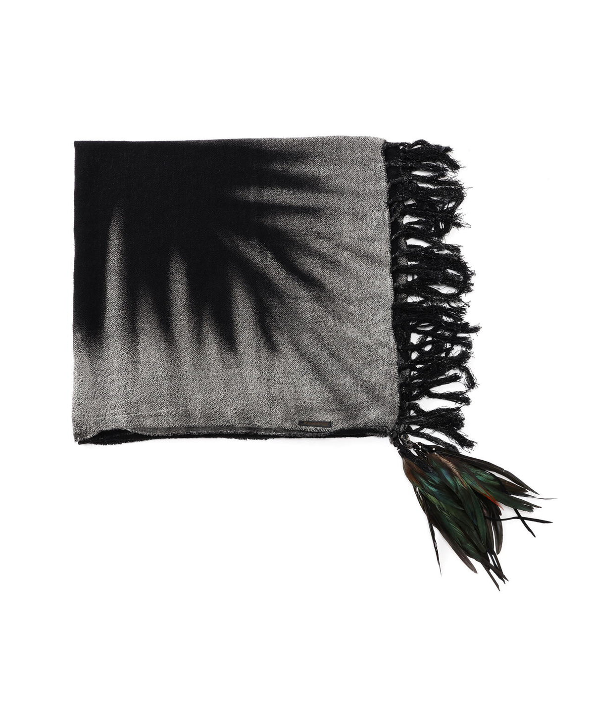 KMRii/ケムリ/DISCHARGED SALLY TWILL STOLE