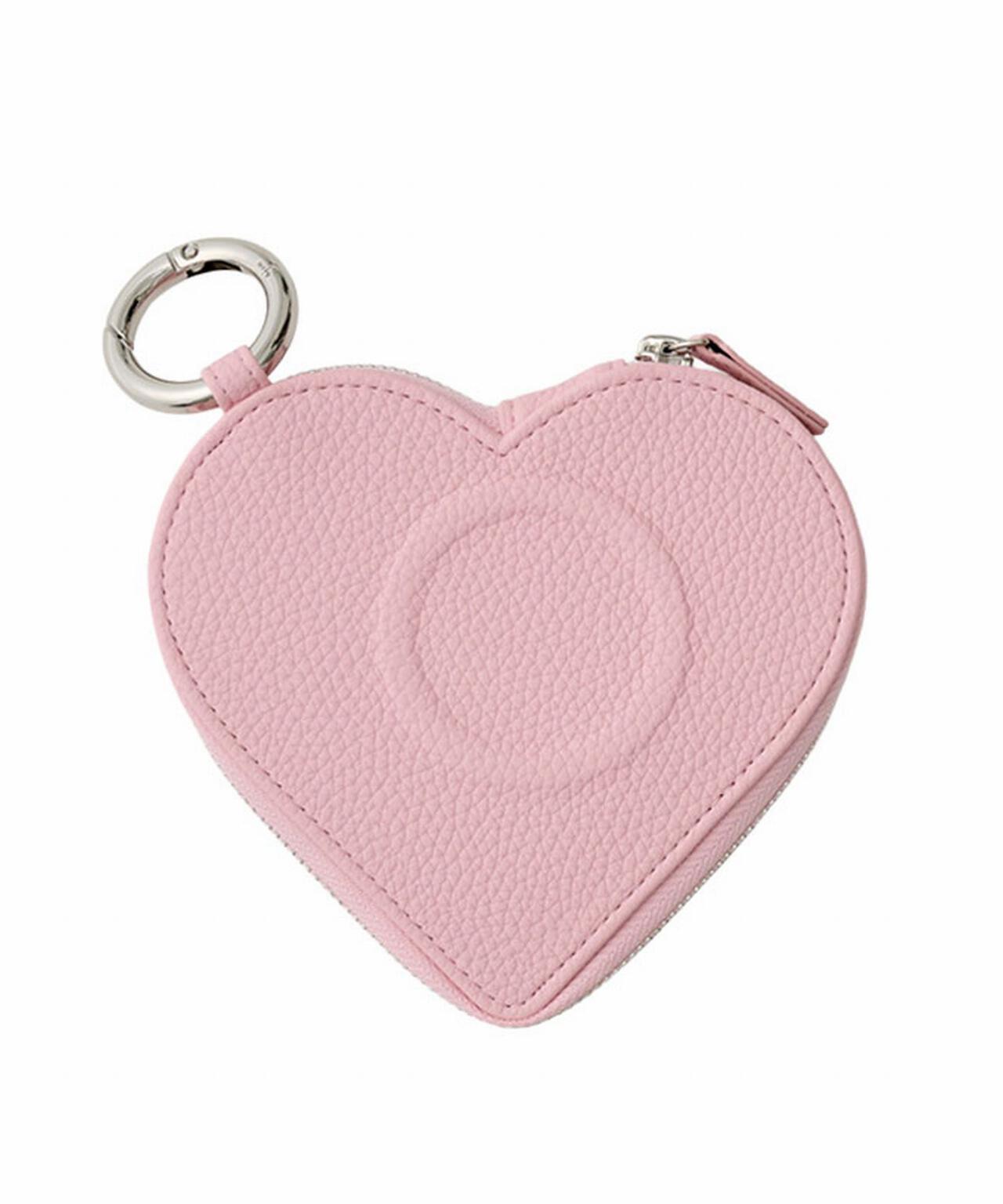 希少 新品未使用  ジャスパー ピンク 小物入れ ajew×Bijou de M］PU HEART pocket case(MagSafe対応) | ROYAL FLASH