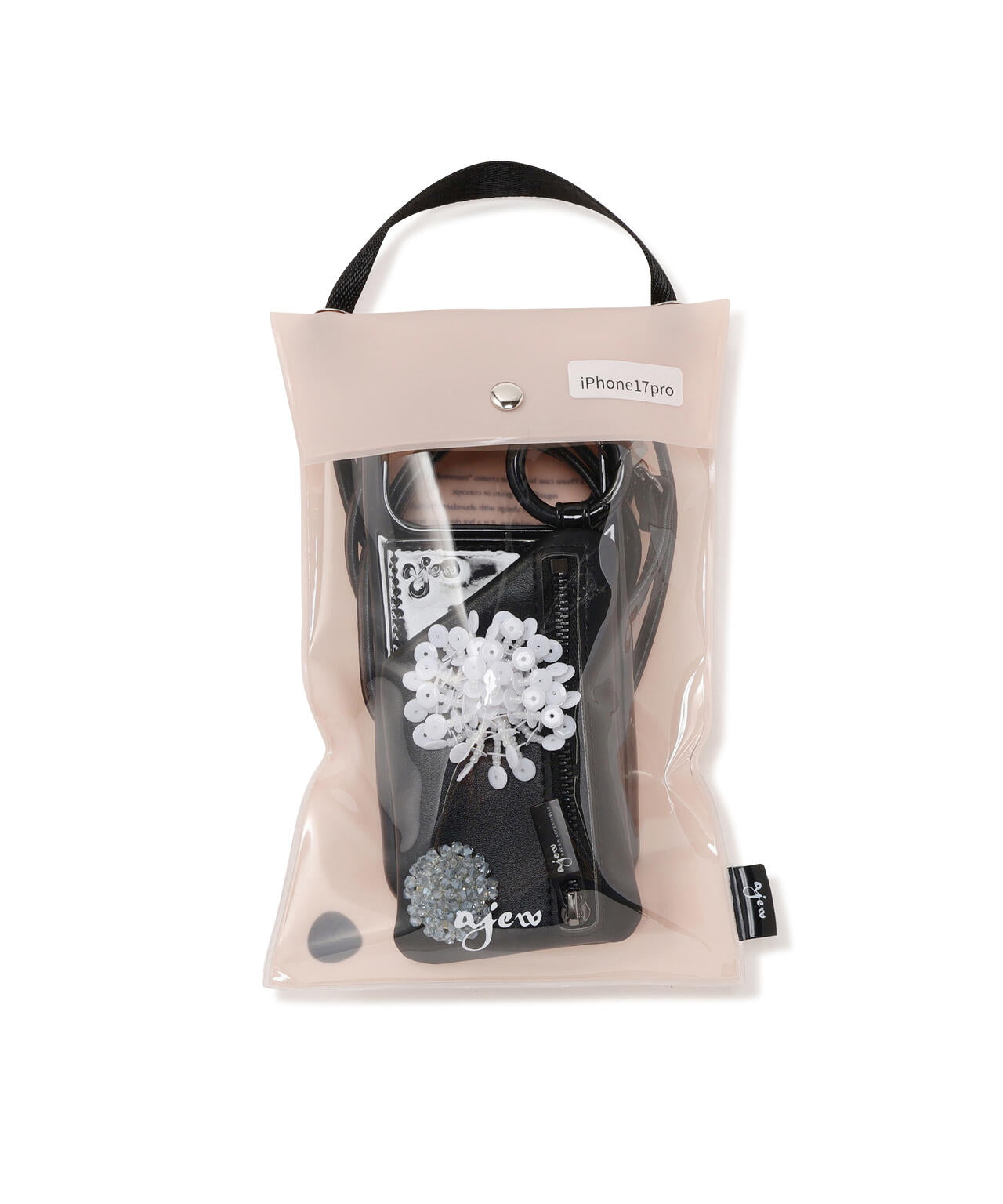 ajew/エジュー/BLOOM CRYSTAL CASE/iPhone17・17Pro | ROYAL FLASH
