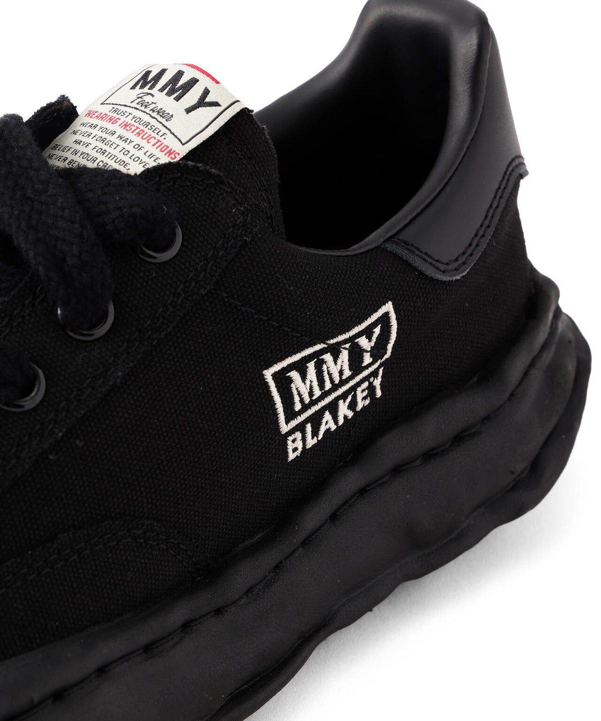 Maison MIHARAYASUHIRO/BLAKEY OG SOLE CANVAS LOW-TOP SNEAKERS