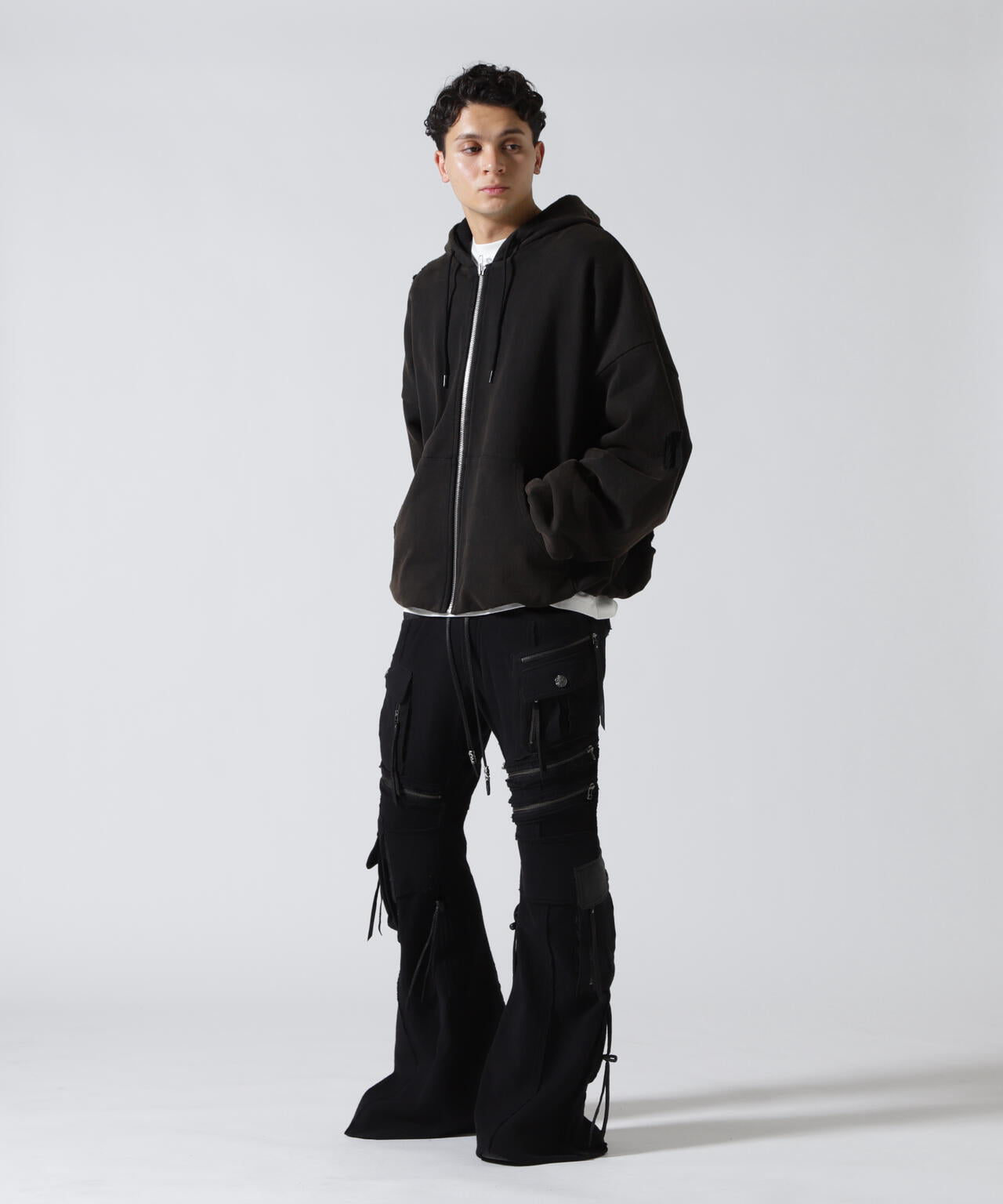 14th addiction コーティングモトクロススウェットパンツ New Arrival 14th addiction @14th_addiction Transforma Pants