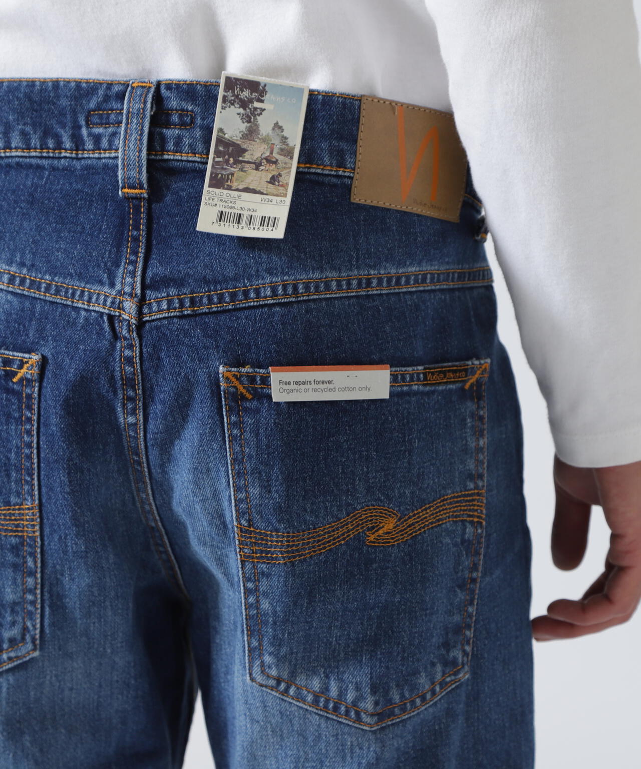 NUDIE JEANS/ヌーディージーンズ/Solid Ollie/Life Tracks | ROYAL