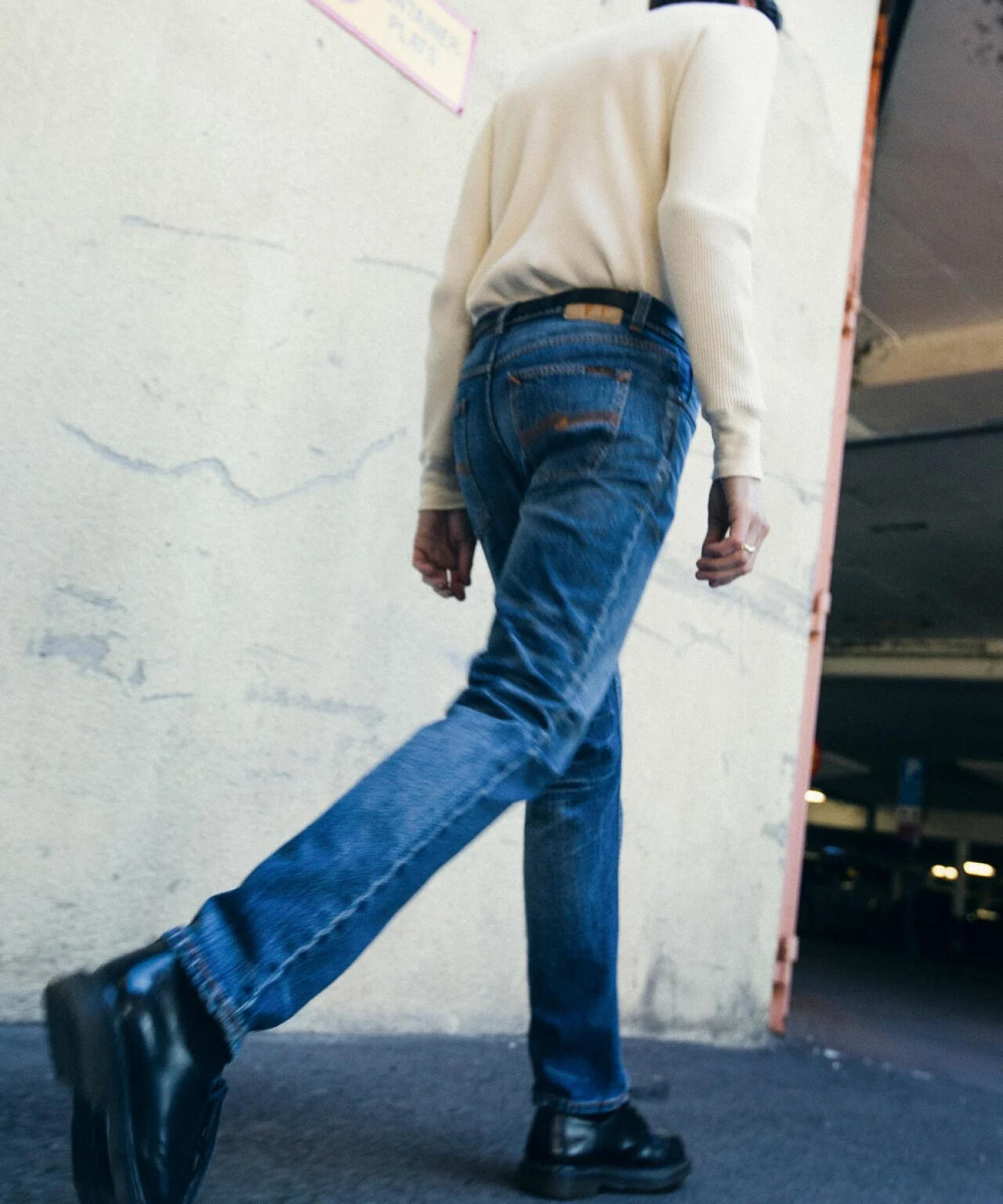 NUDIE JEANS/ヌーディージーンズ/Solid Ollie/Life Tracks