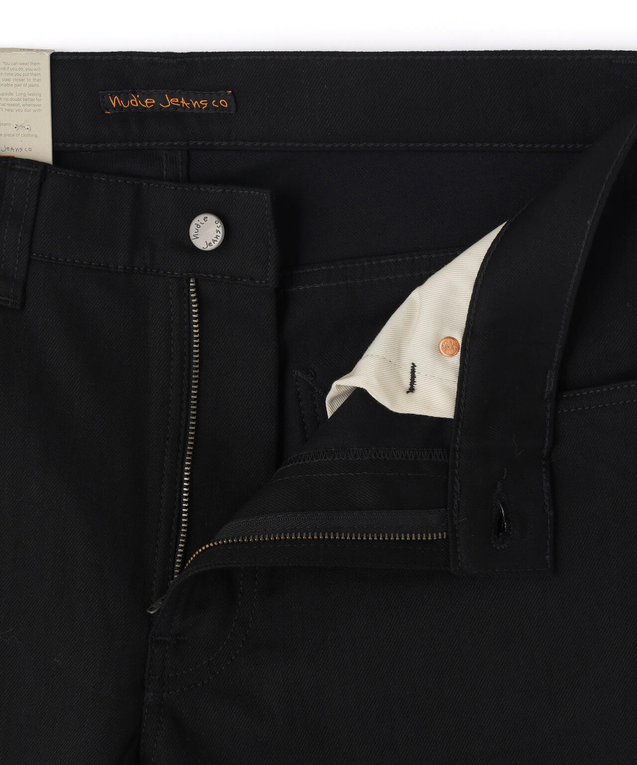 NUDIE JEANS/ヌーディージーンズ/LEAN DEAN /DRY EVER BLACK | ROYAL