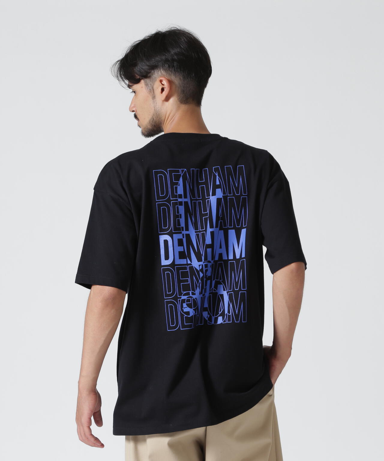 DENHAM/デンハム/TYPOGRAPHY GRAPHIC TEE | ROYAL FLASH（ロイヤル