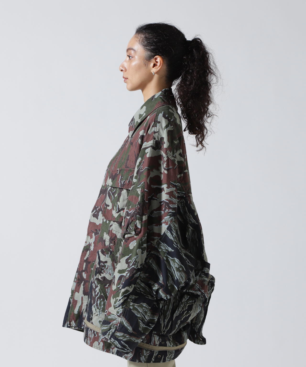 beautiful people×Alpha/double-end camouflage field JK | ROYAL