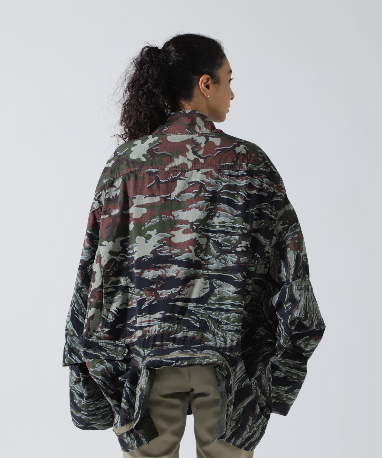 beautiful people×Alpha/double-end camouflage field JK | ROYAL