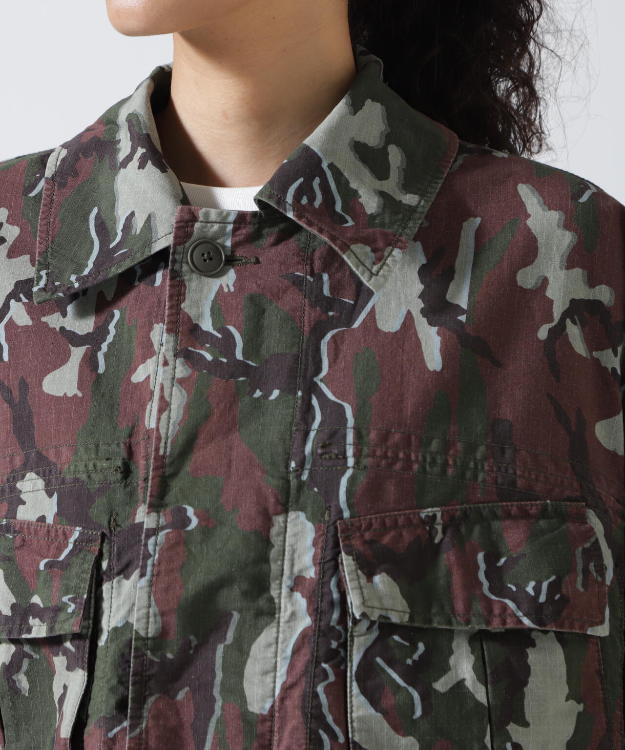 beautiful people×Alpha/double-end camouflage field JK | ROYAL