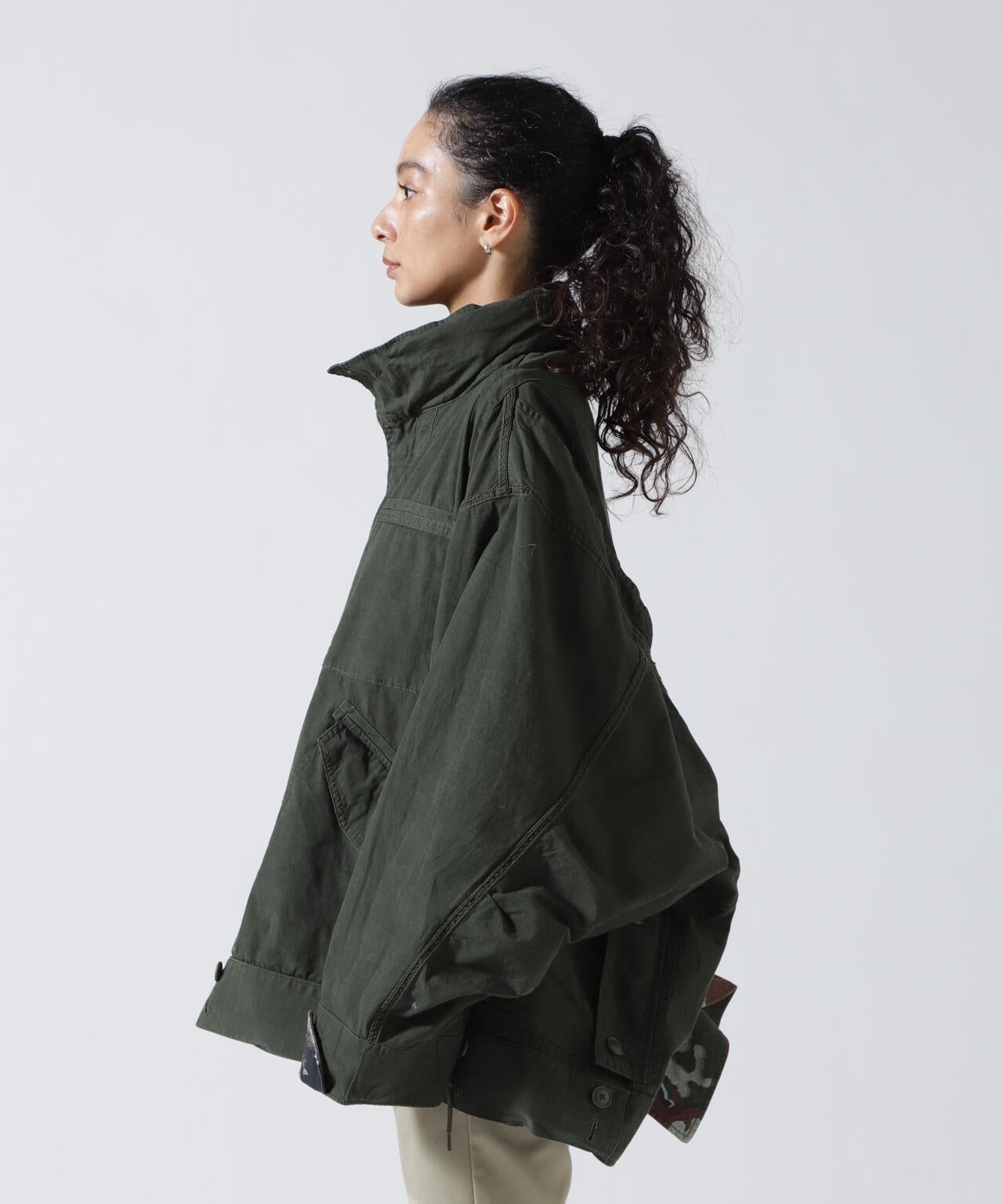 beautiful people×Alpha/double-end camouflage field JK | ROYAL