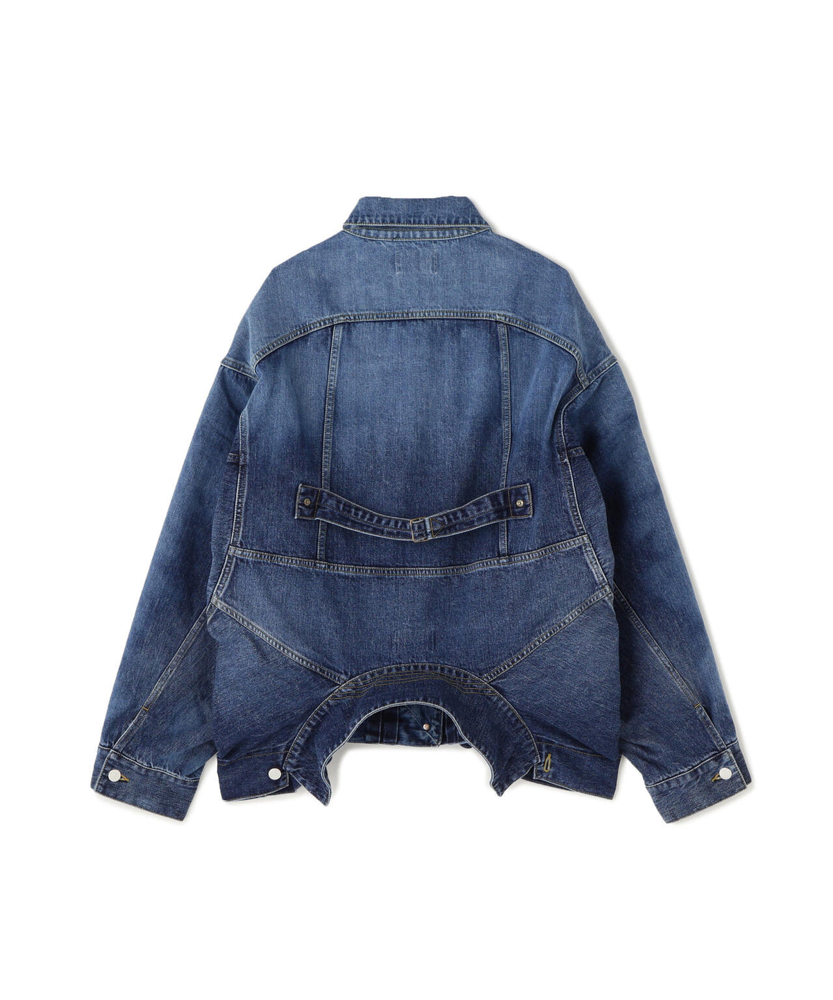 beautiful people/ビューティフルピープル/DOUBLE-SELVEDGE BLOUSON GRADATION