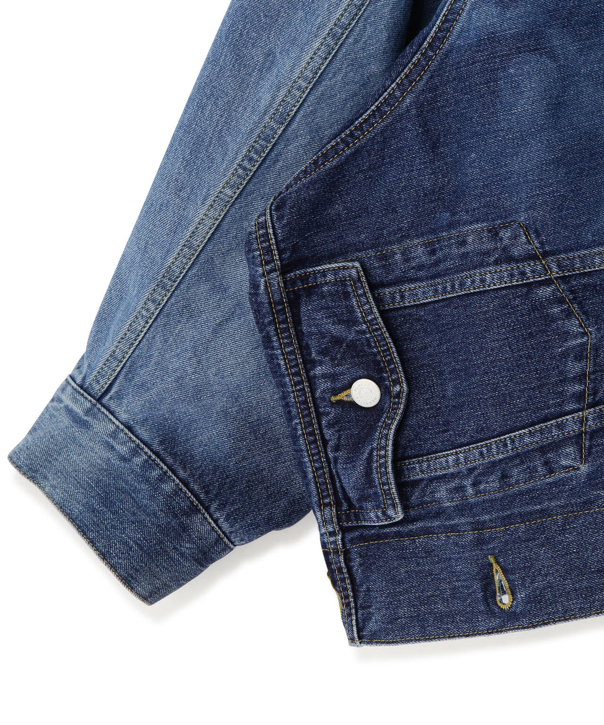 beautiful people/ビューティフルピープル/DOUBLE-SELVEDGE BLOUSON GRADATION