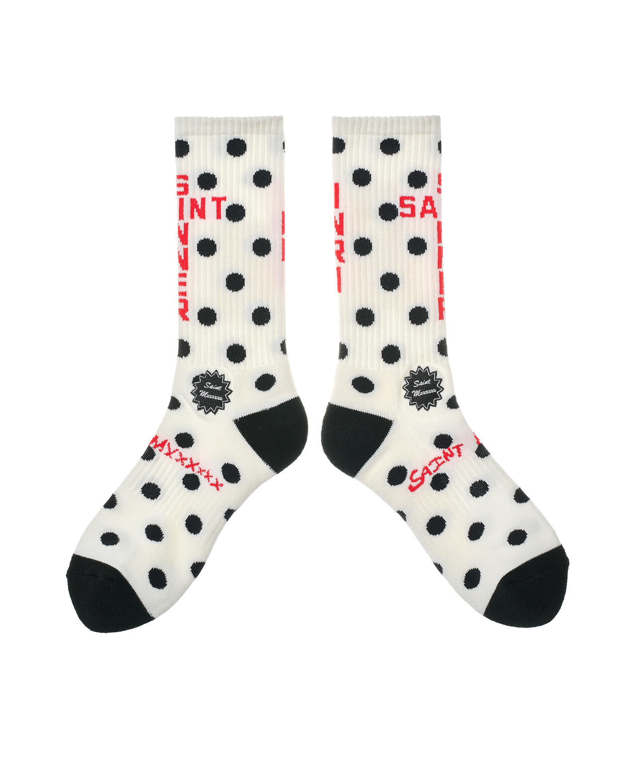 SAINT MICHAEL/セントマイケル/SOCKS/DOT/WHITE