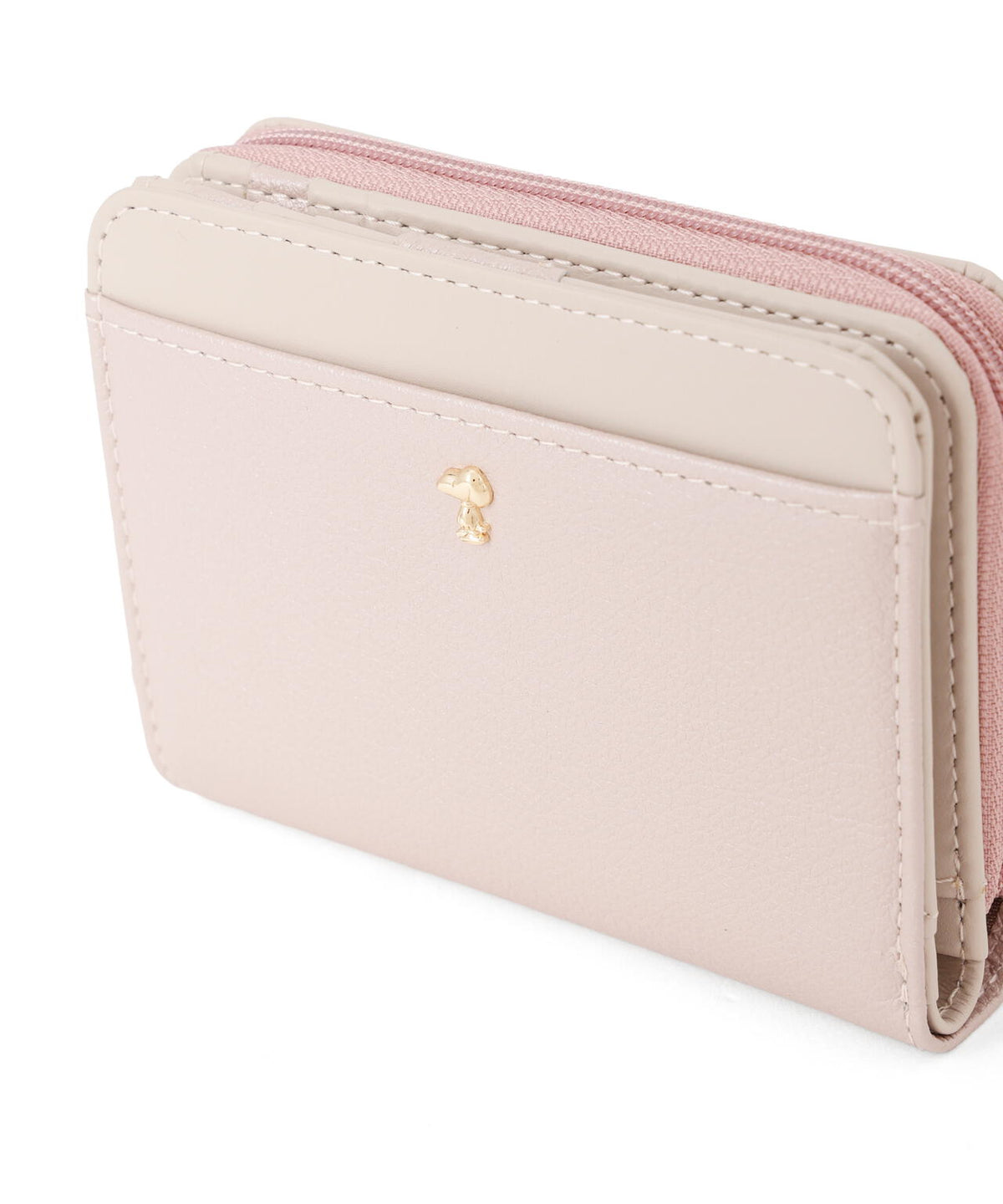 SNOOPY LEATHER COLLECTION/スヌーピーレザーコレクション/パールシリーズ 二つ折財布