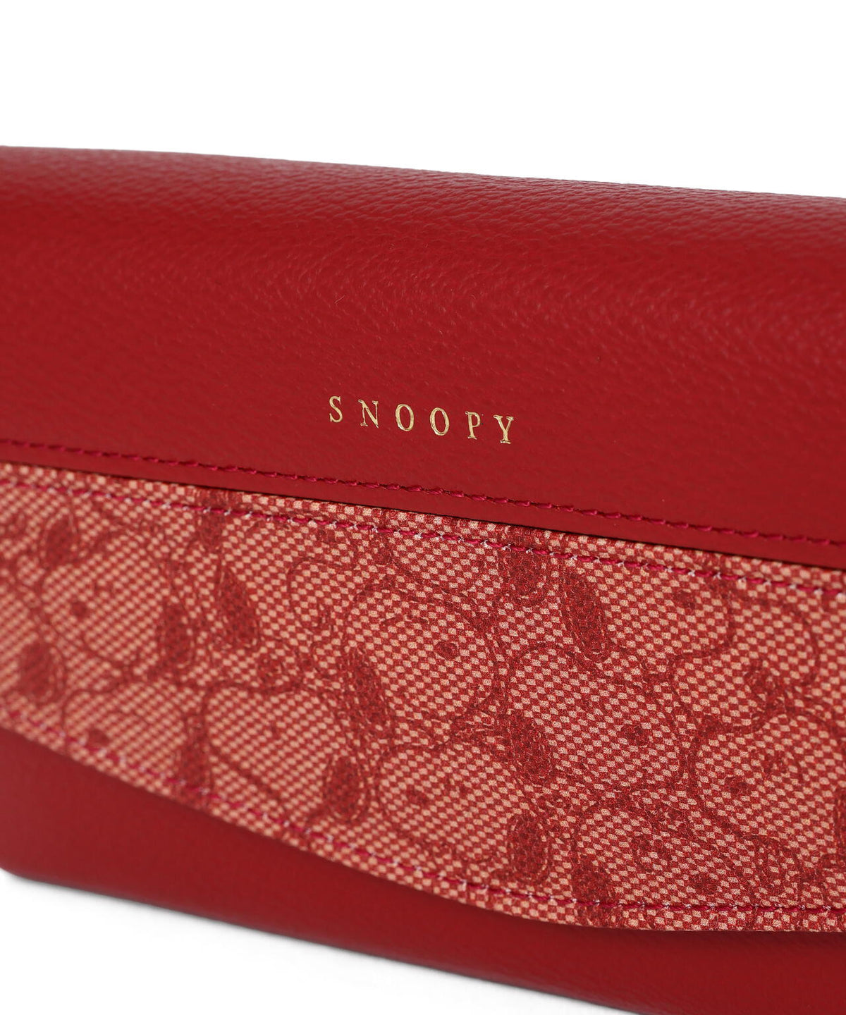 SNOOPY LEATHER COLLECTION/スヌーピーレザーコレクション/ジャガード/LF束入れ