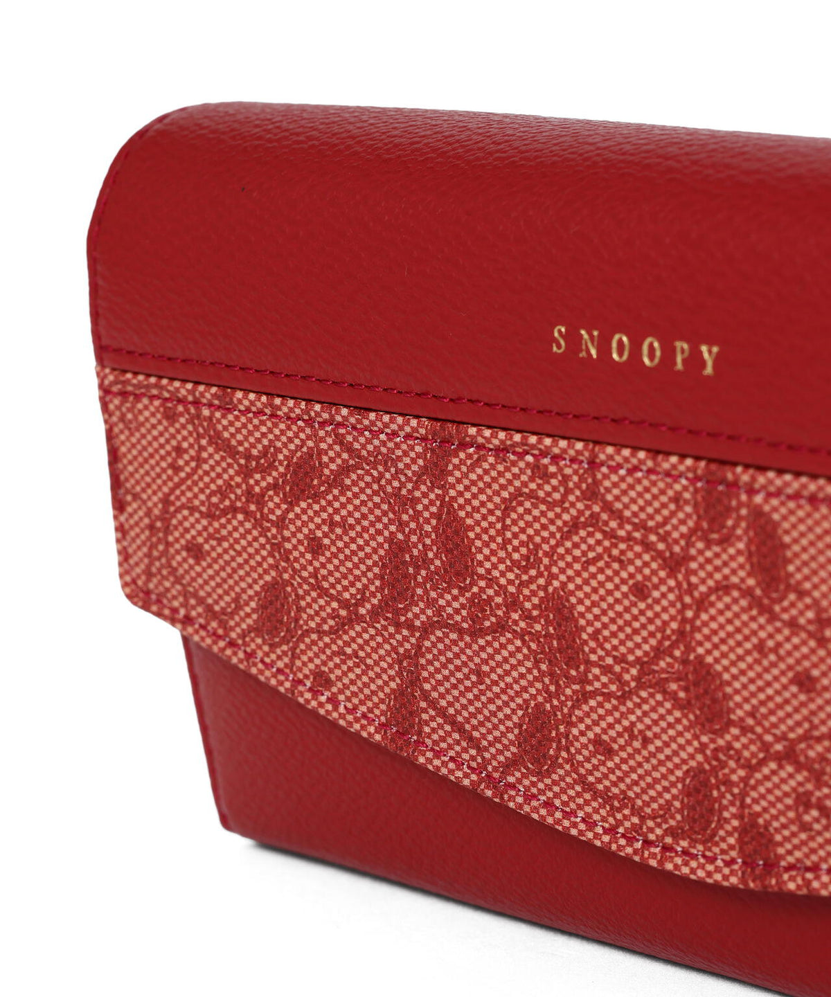 SNOOPY LEATHER COLLECTION/スヌーピーレザーコレクション/ジャガード/LF束入れ