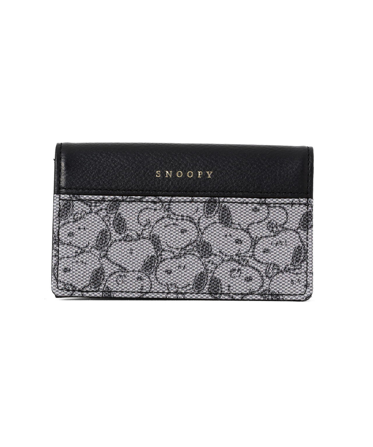 SNOOPY LEATHER COLLECTION/スヌーピーレザーコレクション/ジャガード/名刺入