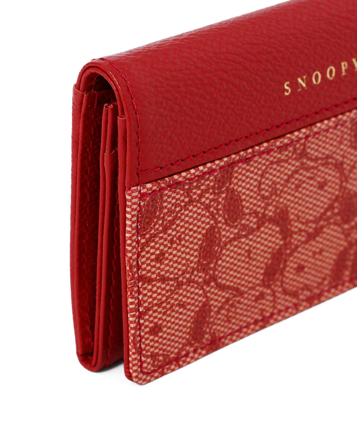SNOOPY LEATHER COLLECTION/スヌーピーレザーコレクション/ジャガード/名刺入