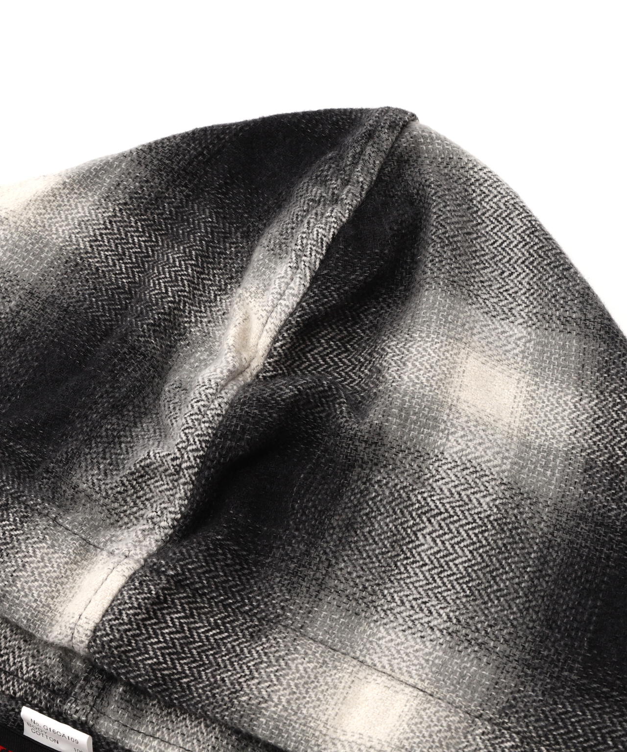 KAMIYA×CA4LA/カミヤ×カシラ/HOODED CHECKED STOLE | ROYAL FLASH