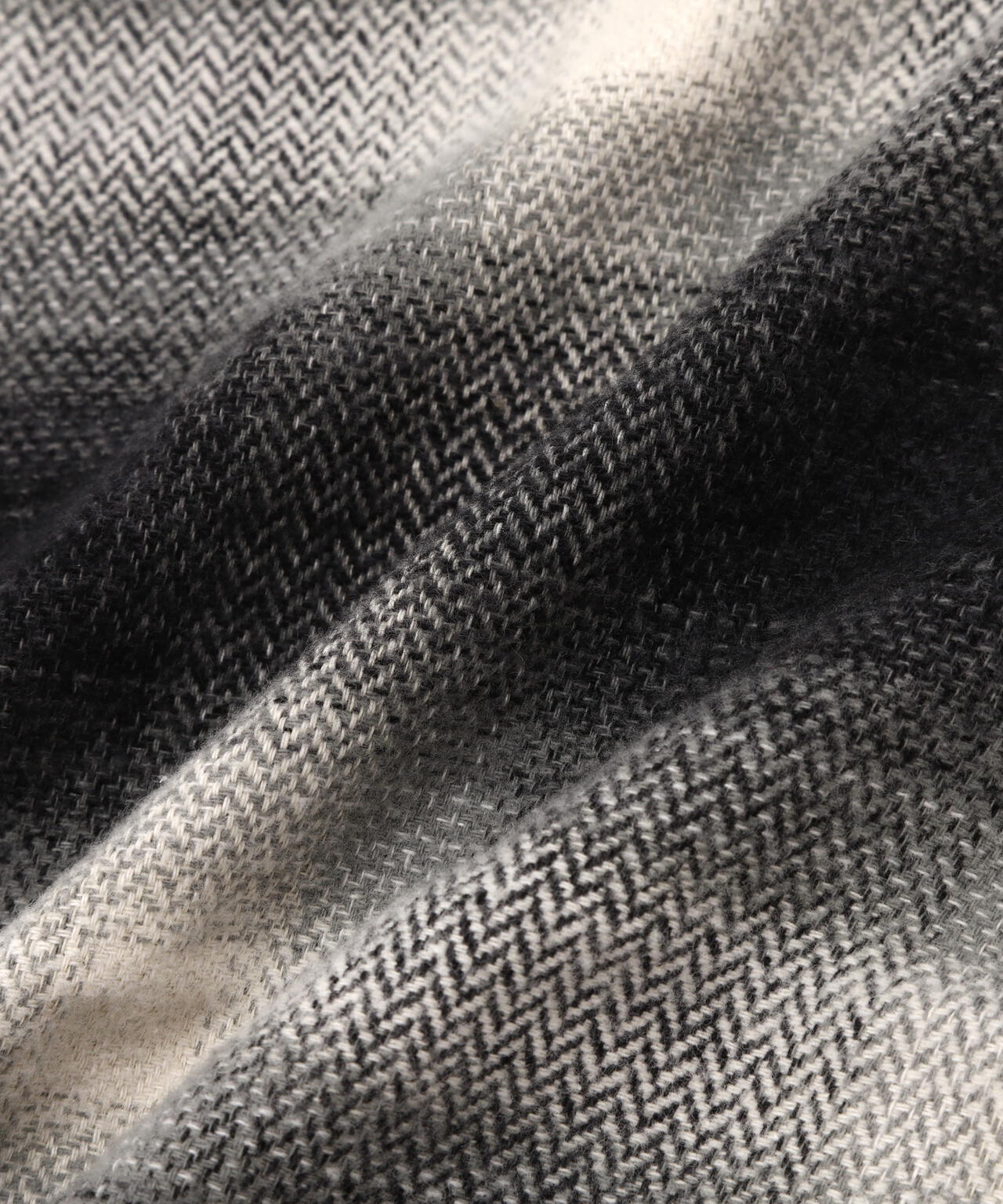 KAMIYA×CA4LA/カミヤ×カシラ/HOODED CHECKED STOLE | ROYAL FLASH