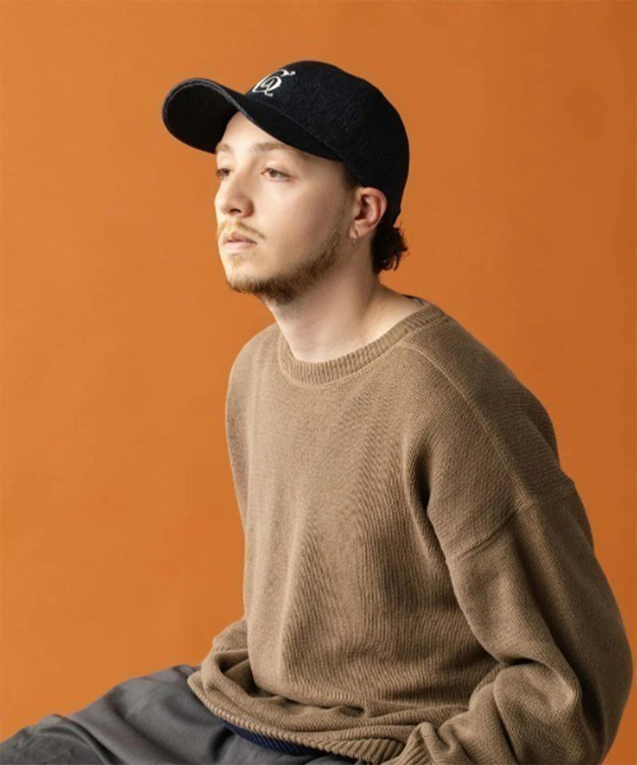CPH/シーピーエイチ/DEEP 6 PANEL CAP/HEATHER TWILL/BLACK | ROYAL