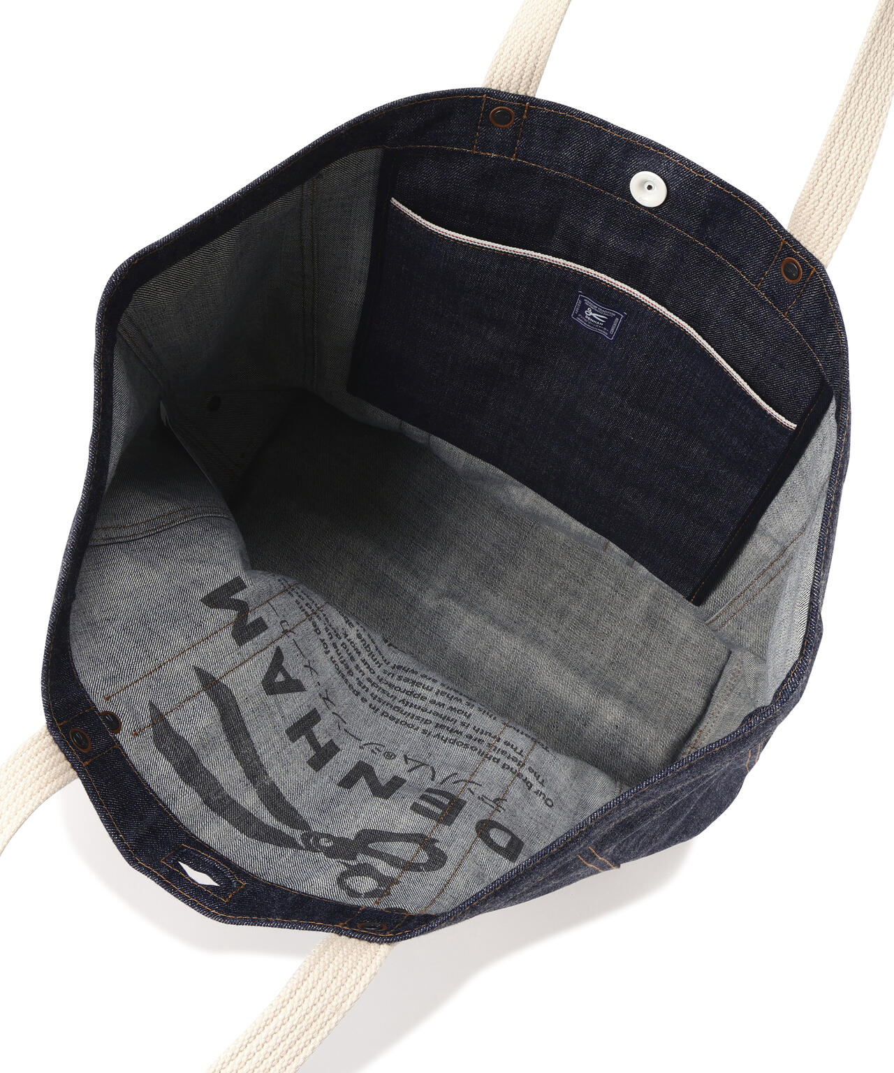 DENHAM/デンハム/D06 DENIM TOTE UNWASH | ROYAL FLASH（ロイヤル