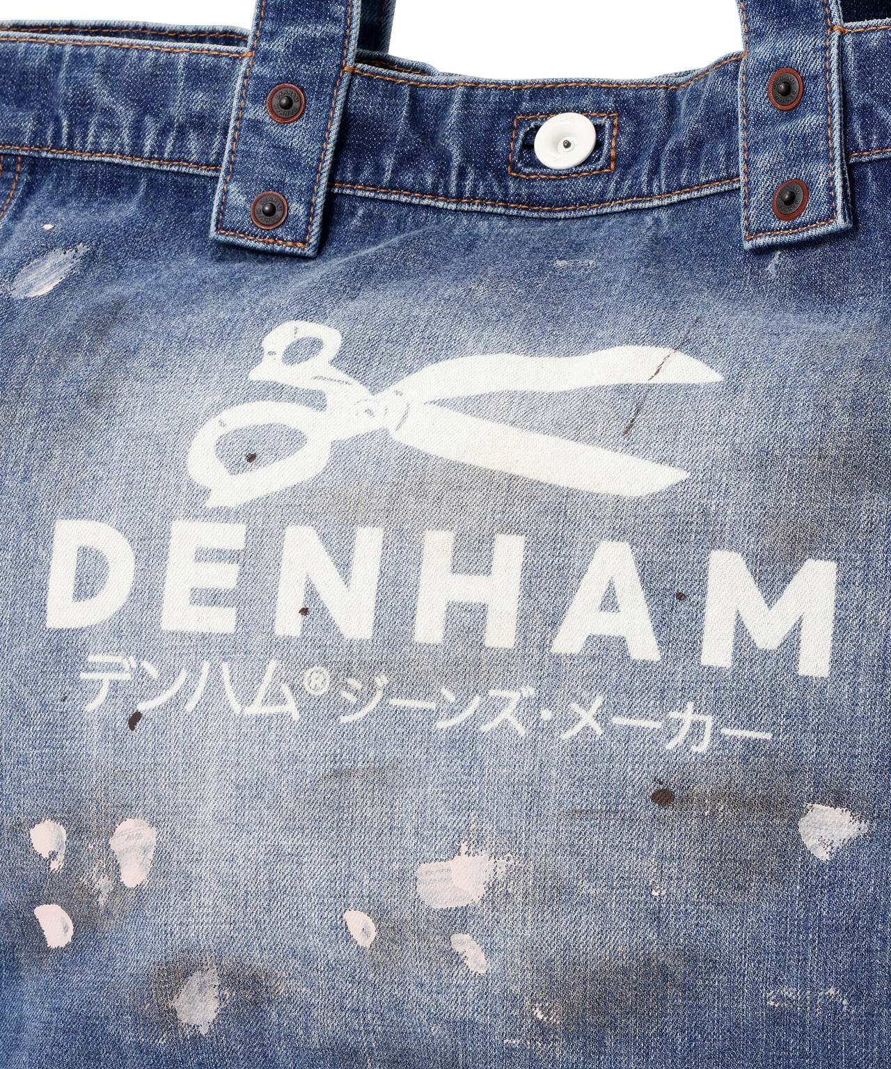 DENHAM/デンハム/D07 DENIM TOTE WASHED | ROYAL FLASH（ロイヤル