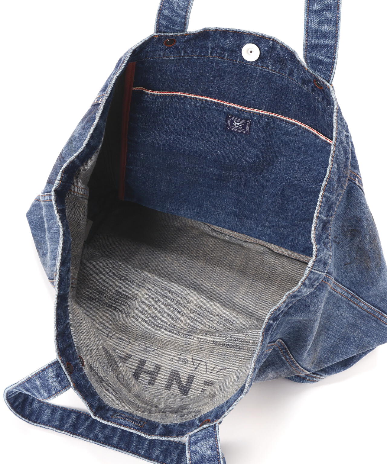 DENHAM/デンハム/D07 DENIM TOTE WASHED | ROYAL FLASH（ロイヤル