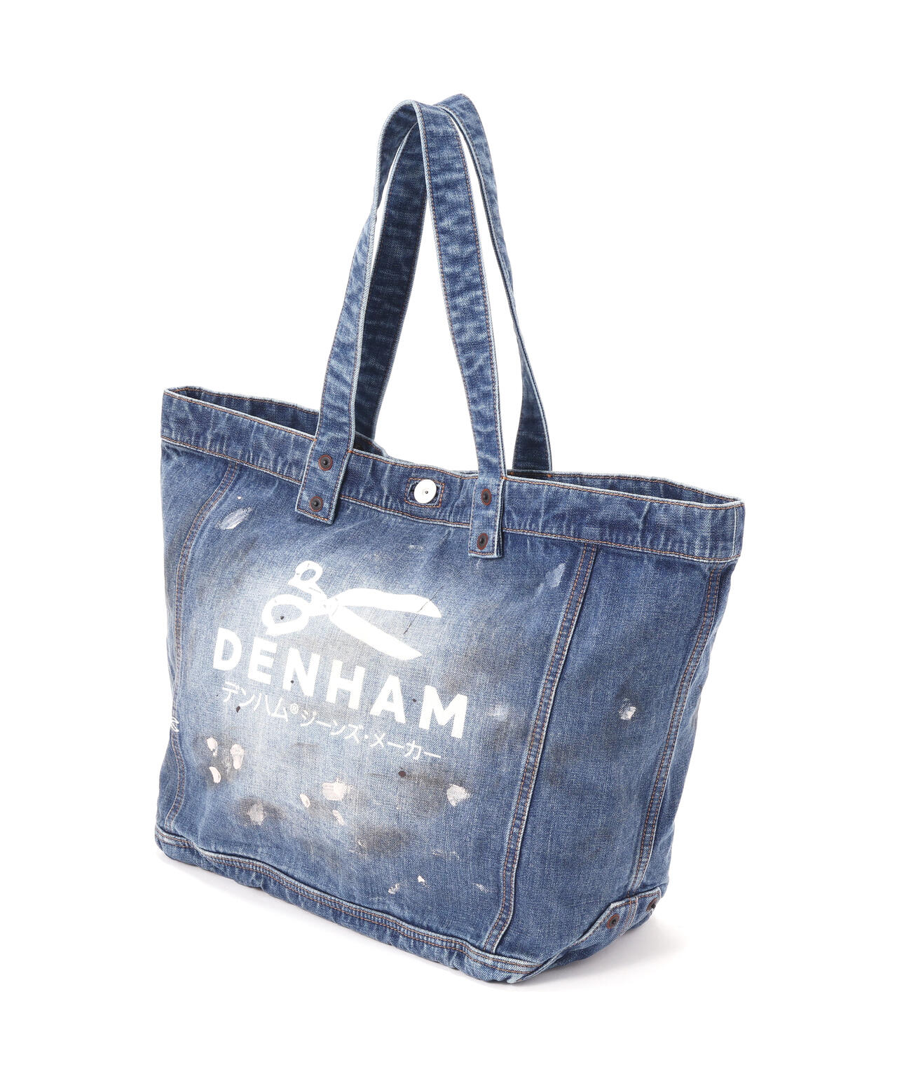 DENHAM/デンハム/D07 DENIM TOTE WASHED | ROYAL FLASH（ロイヤル