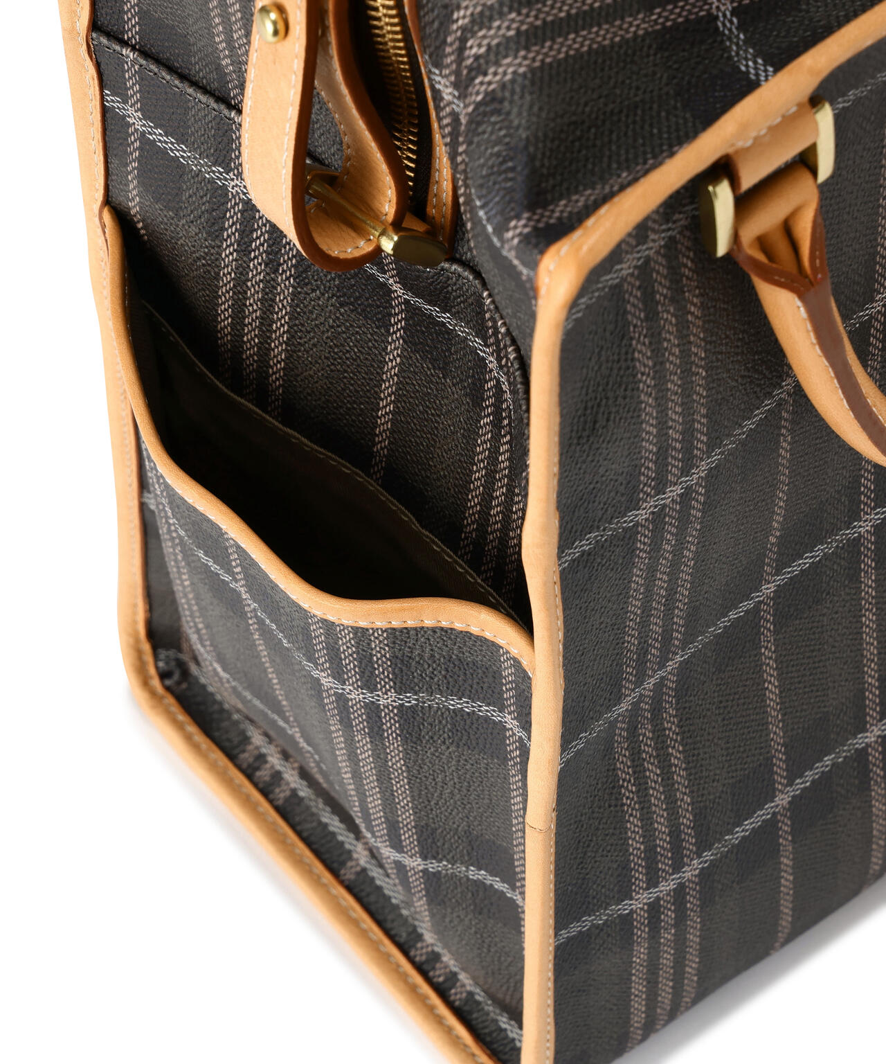 beautiful people/ビューティフルピープル/NOBLE POP PLAID TOTE BAG