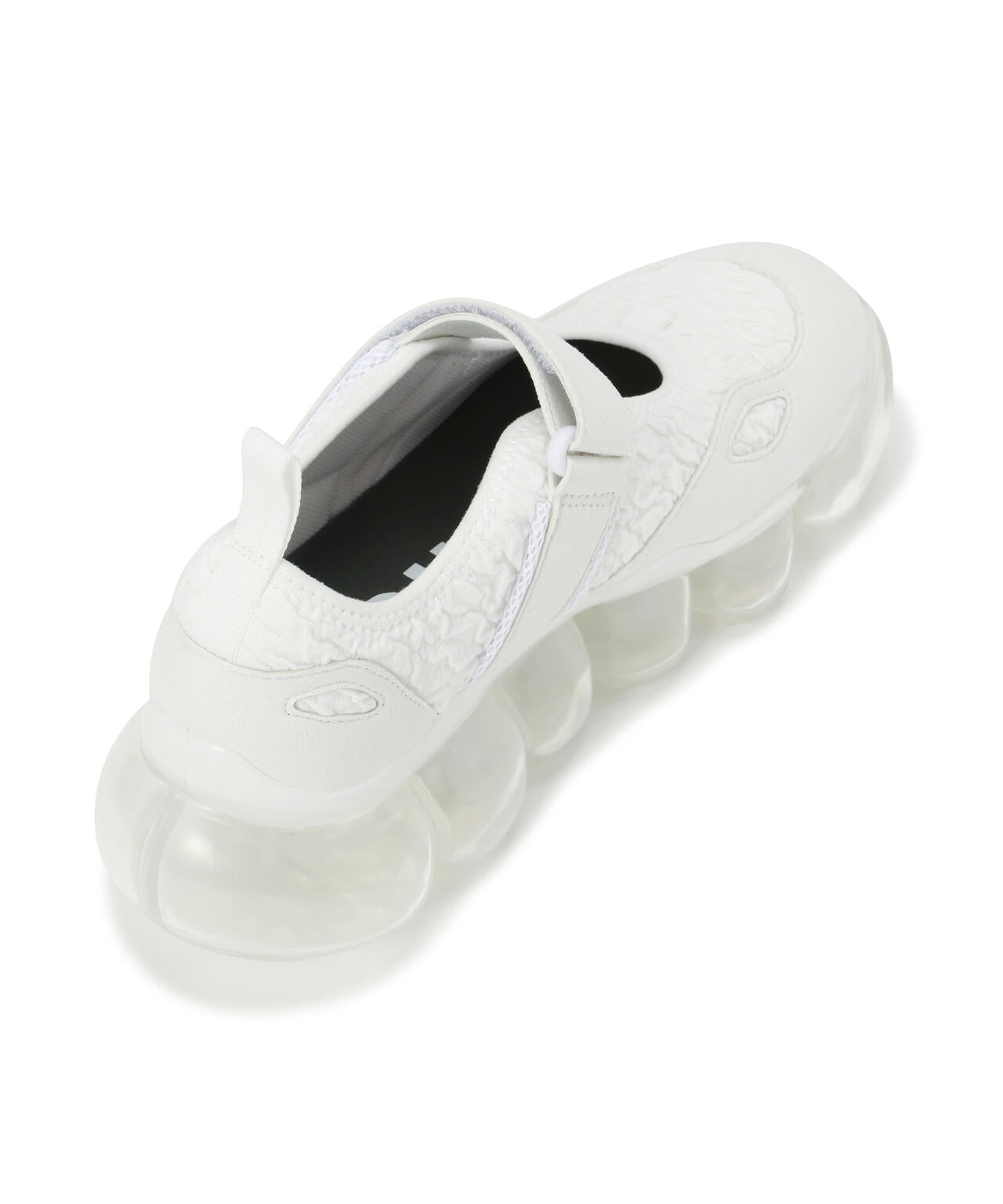 grounds/グラウンズ/JEWELRY MARY JANE/WHITE WRINKLE