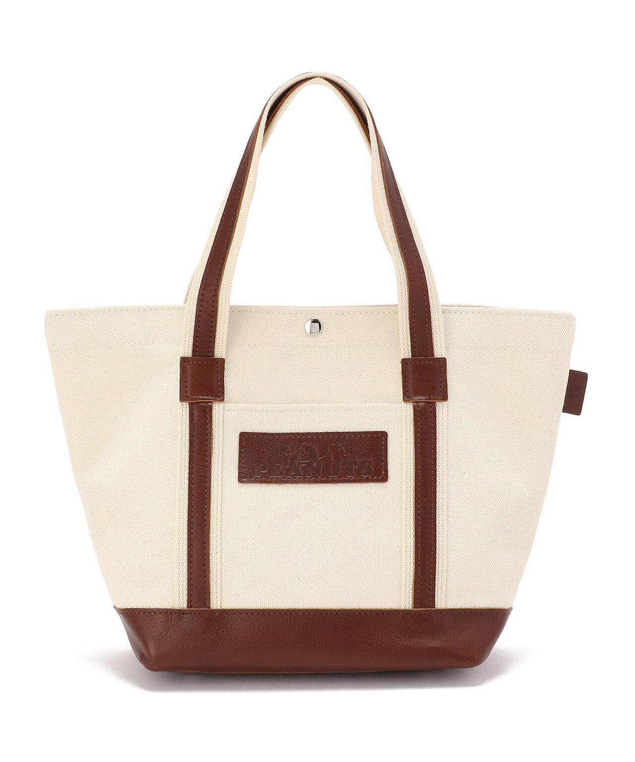 SNOOPY LEATHER COLLECTION/スヌーピーレザーコレクション/レザー×キャンバス トートバッグM