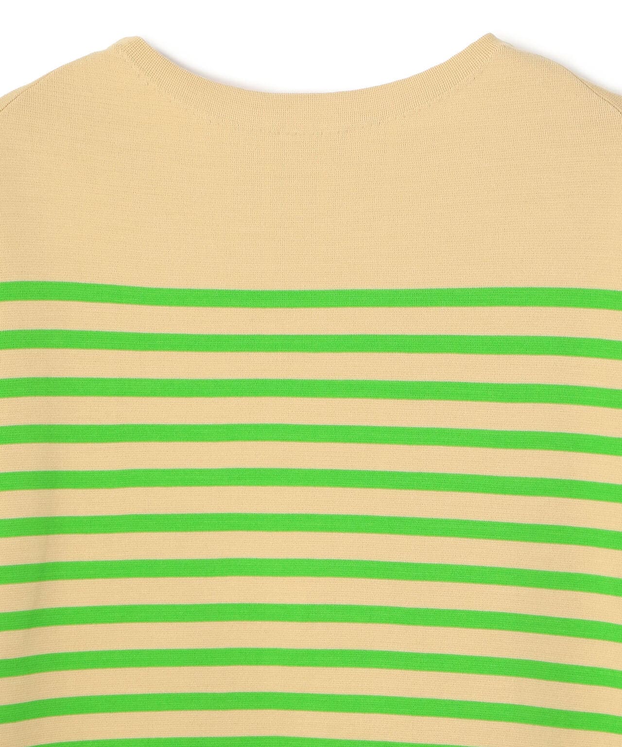 saby/サバイ/MILANO LIB BOAT NECK BORDER KNIT/ミラノリブボートネックニット
