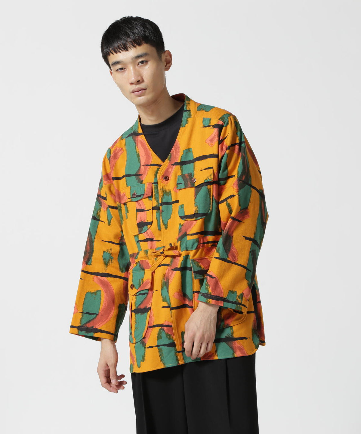 Sasquatchfabrix./サスクワッチファブリックス/PULLOVER BUSH SHIRT 