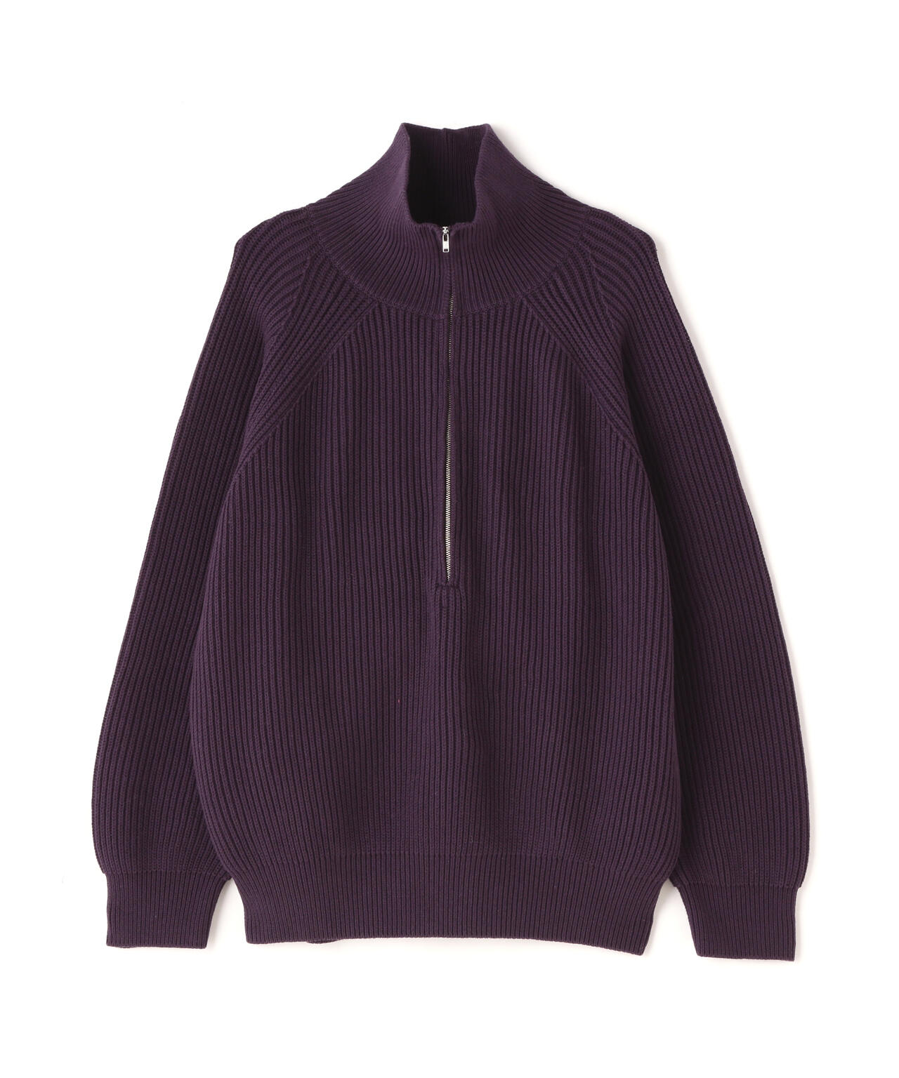 Toironier/トワロニエ/Half Zip Knit